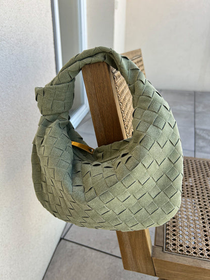 Bolsa de ante tejido de Aurelia