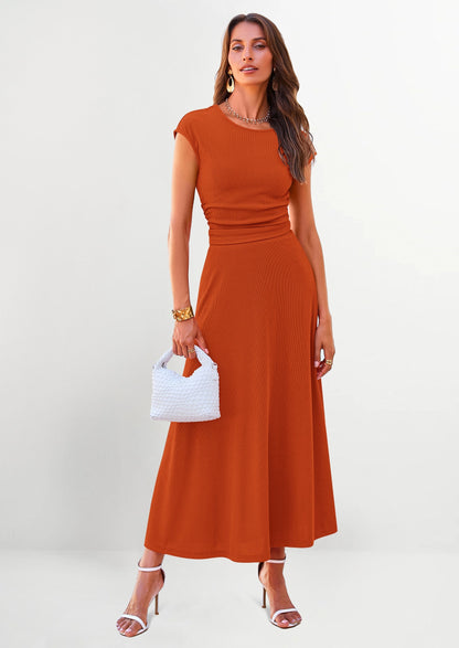 Osonn Summer Two Piece Skirt Set for Women Dressy Casual Knit Matching Travel Spring Vacation Lounge Outfits