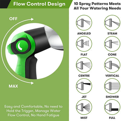 FlexEase No-Kink Expandable Garden Hose