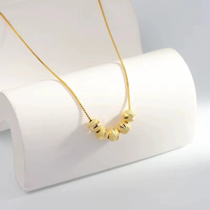 Atelier Gold Bead Necklace — image 2