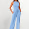 Osonn Women's Summer 2 Piece Loungewear Set Cropped Tank Top Wide Leg Sweatpants Tracksuit Casual Outfits