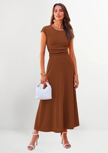 Osonn Summer Two Piece Skirt Set for Women Dressy Casual Knit Matching Travel Spring Vacation Lounge Outfits