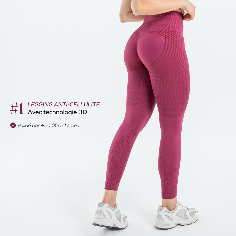Legging 3D | Marron