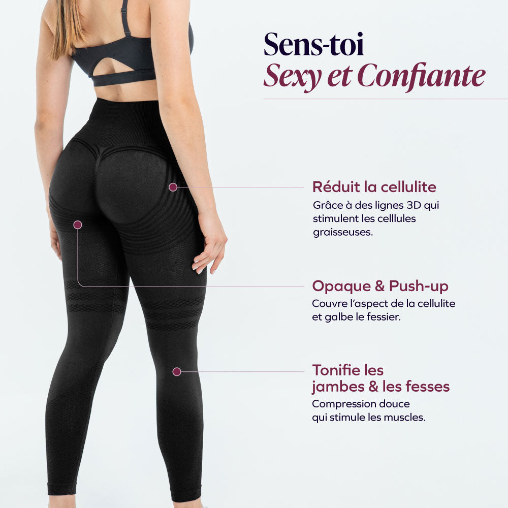 Legging 3D Anti-Cellulite - Mélanie