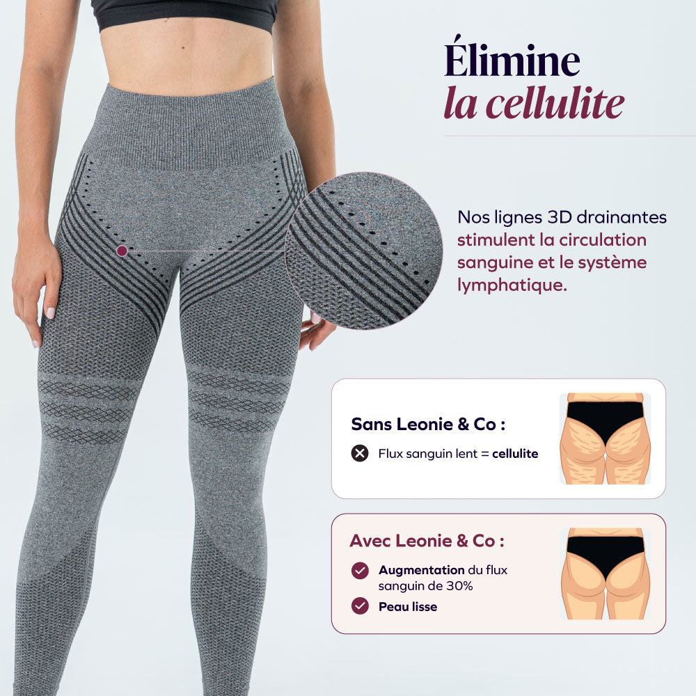 Legging 3D | Gris