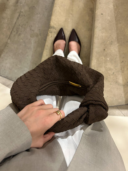 Bolsa de ante tejido de Aurelia