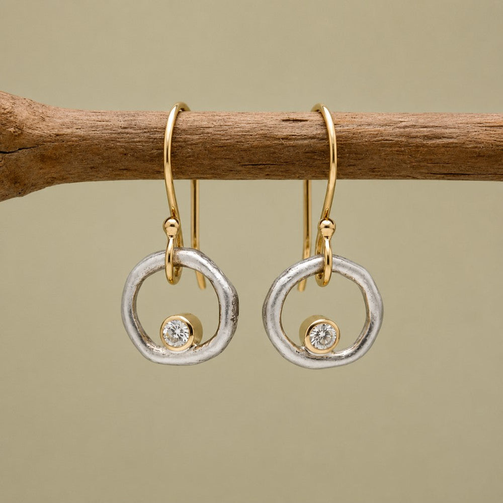 Luxe Vintage Zirconia Earrings — image 2