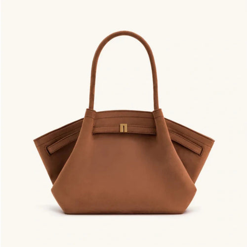 Henna Maxi Suede Tote Bag