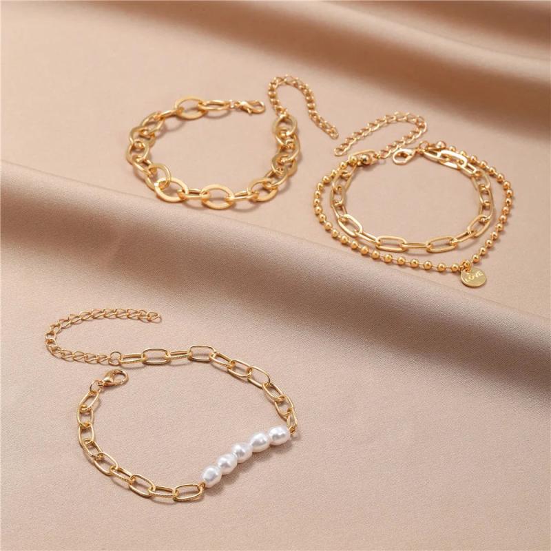 Gold Pearl Bracelet Pack — image 3