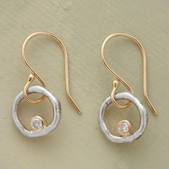 Luxe Vintage Zirconia Earrings — image 1