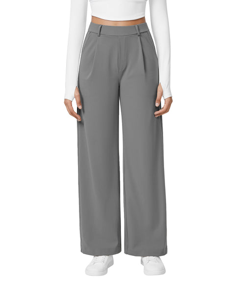 Pantalon Fluide Taille Haute - Confort & Élégance