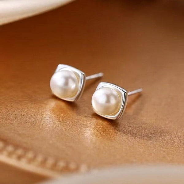 Classic Freshwater Pearl Drop Earrings — image 1