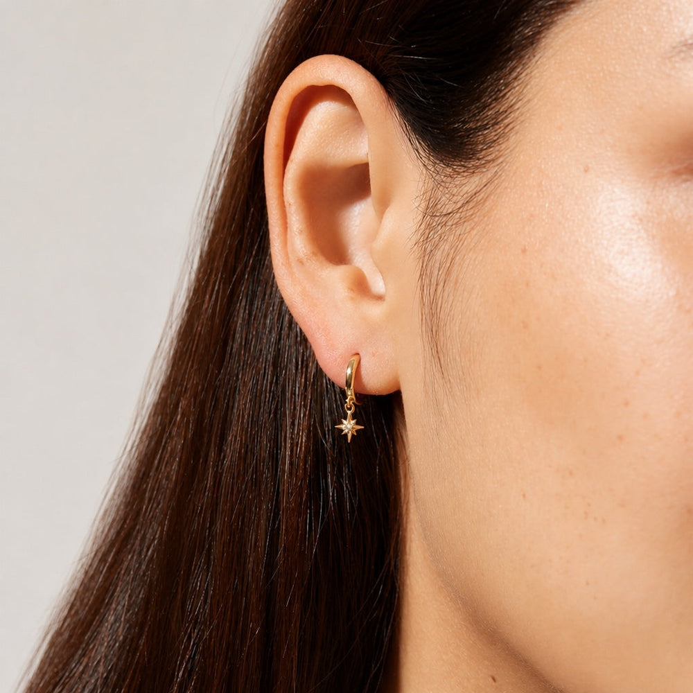 Vudu Star Gold Earrings — image 2