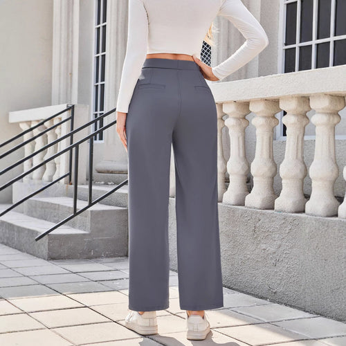 Pantalon Fluide Taille Haute - Confort & Élégance