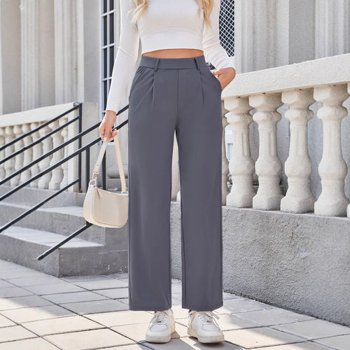 Pantalon Fluide Taille Haute - Confort & Élégance
