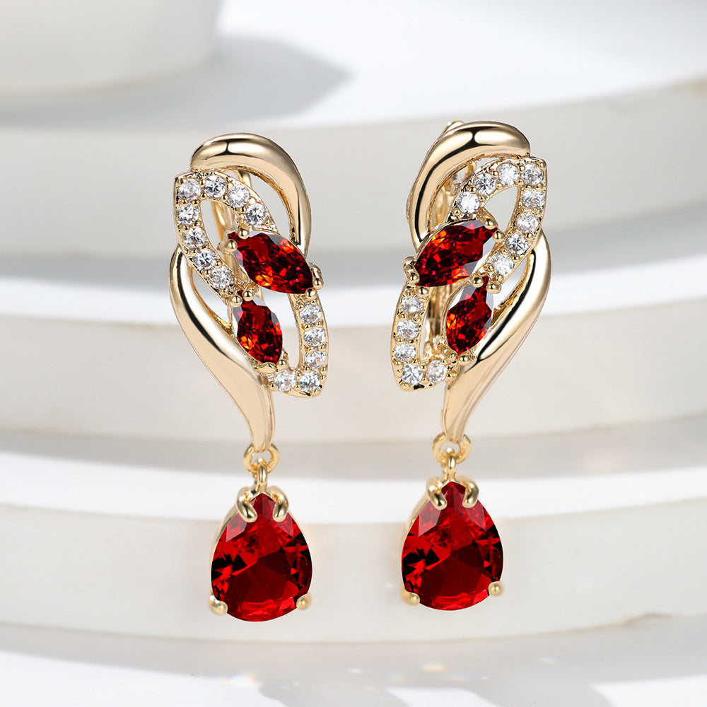 Saphara Cindorelle Gold Earrings — image 2