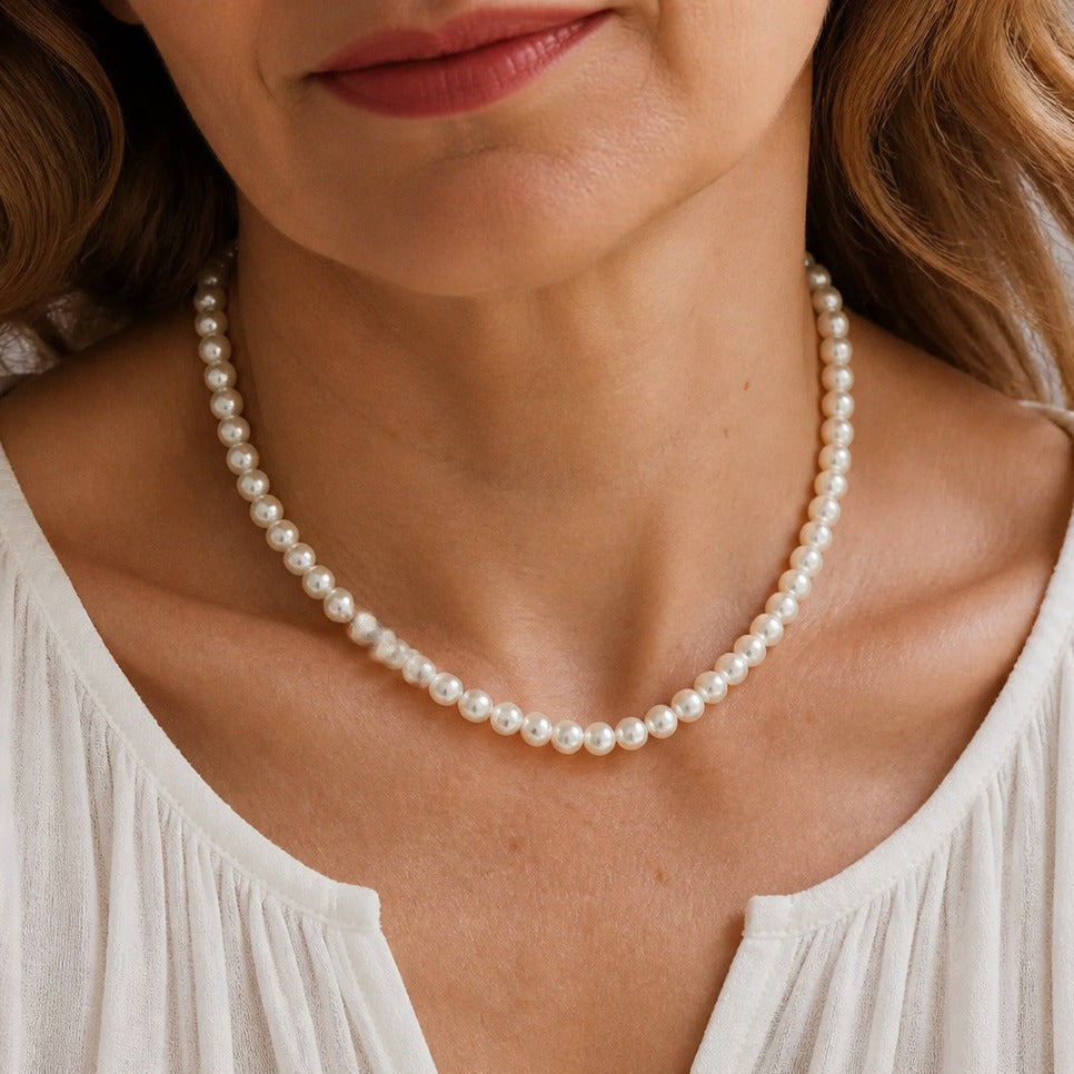 Pearl Halo Signature Necklace — image 1