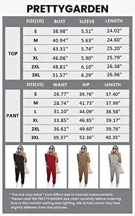 Osonn Women's Two Piece Lounge Sets Spring Summer Jogger Pants Vacation Outfits Travel Airplane Matching Clothes