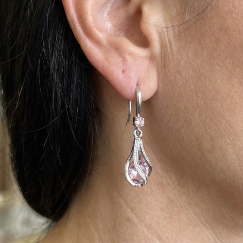Rosalith Lumen Twist Earrings — image 2