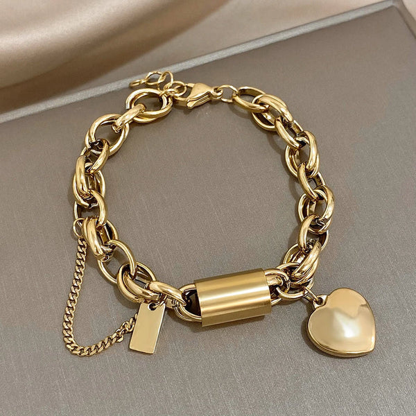 Heartened Gold Vintage Bracelet — image 1