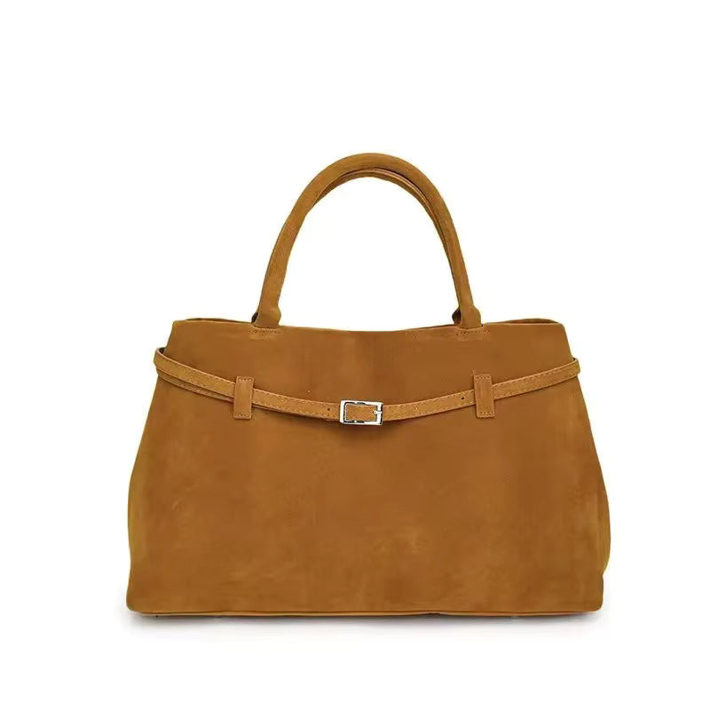 Bolsa de camurça de comelia