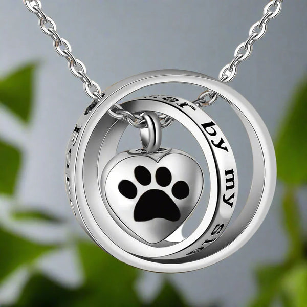 Memorial Paw Pendant Necklace — image 1