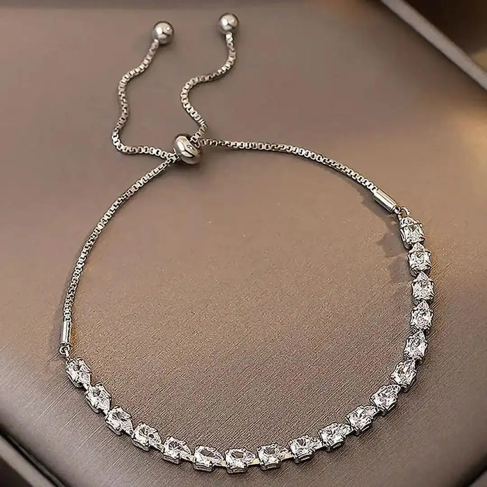 Adjustable Geometric Stones Bracelet — image 2