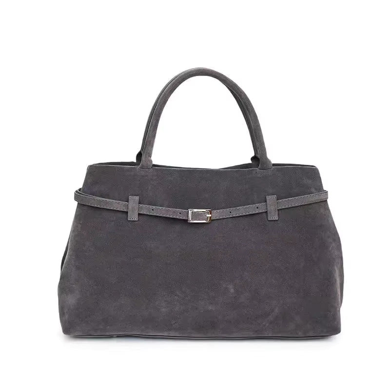 Bolsa de camurça de comelia