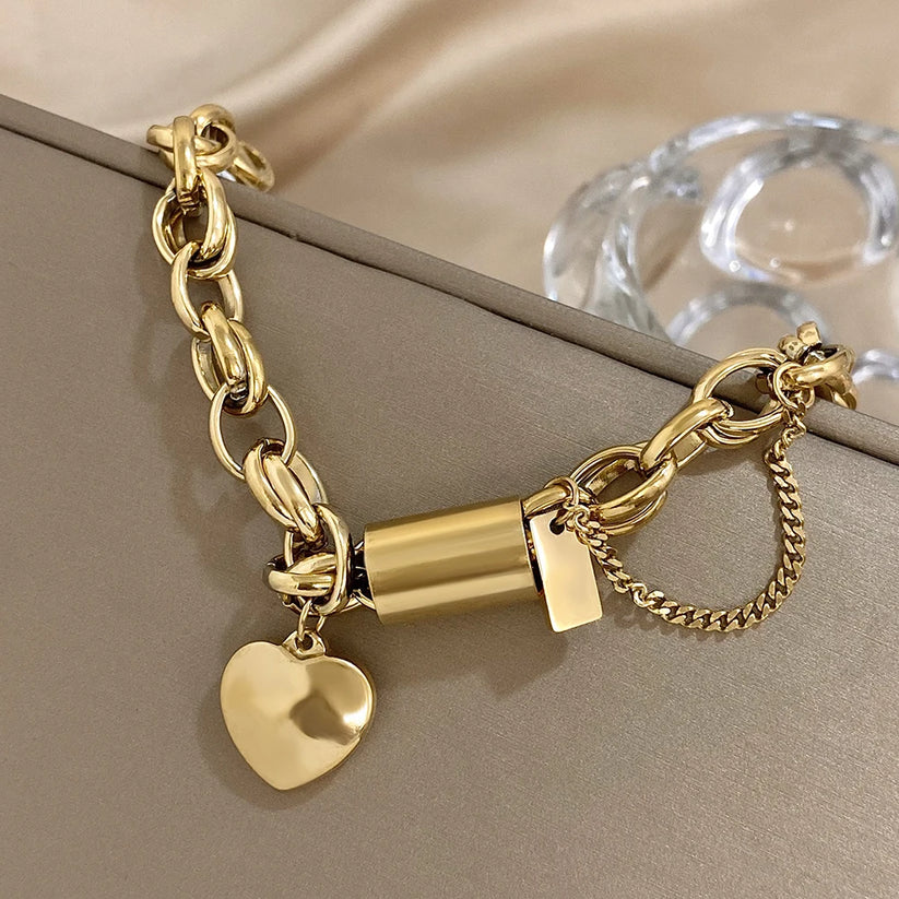 Heartened Gold Vintage Bracelet — image 4