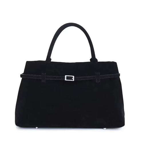 Bolsa de camurça de comelia