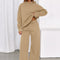 Osonn Womens Sweatsuits 2 Piece Set Casual Winter Long Sleeve Hoodie Loose Wide Leg Sweatpants Fall Tracksuit