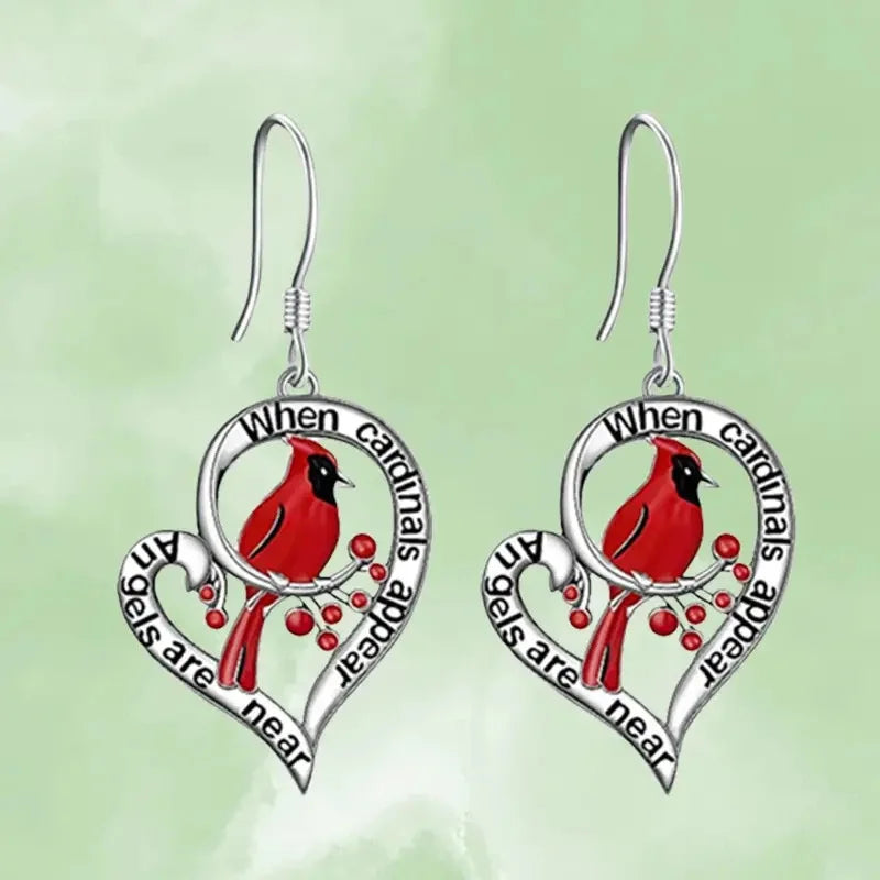 Memorial Cardinal Earrings — image 1