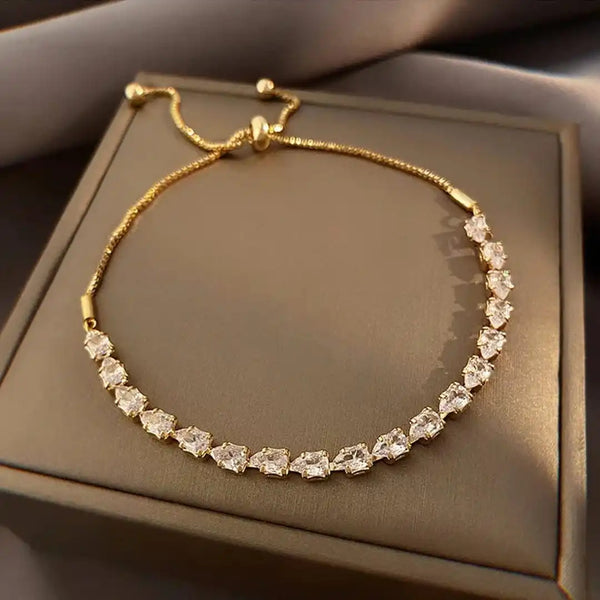 Adjustable Geometric Stones Bracelet — image 1