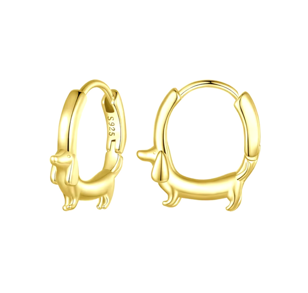 Luxe Dachshund Earrings — image 1