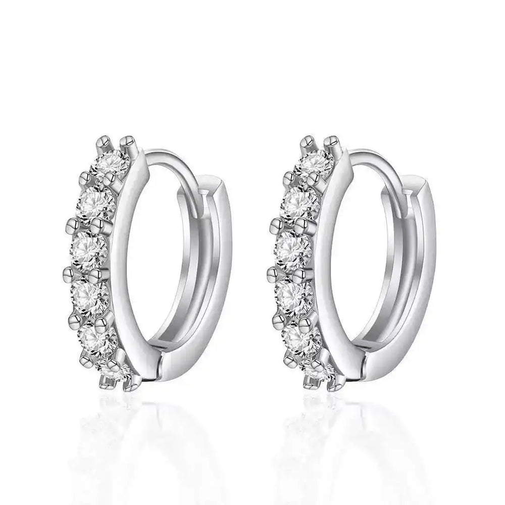 Timeless Golden Mini Hoop Earrings — image 2
