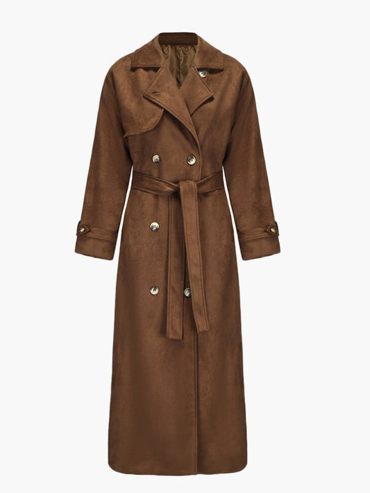 Trench-coat Evalyn Suede
