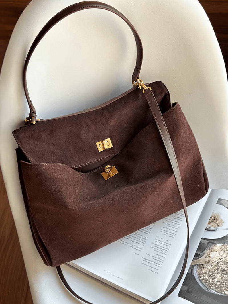 Bolsa de camurça de Roveo