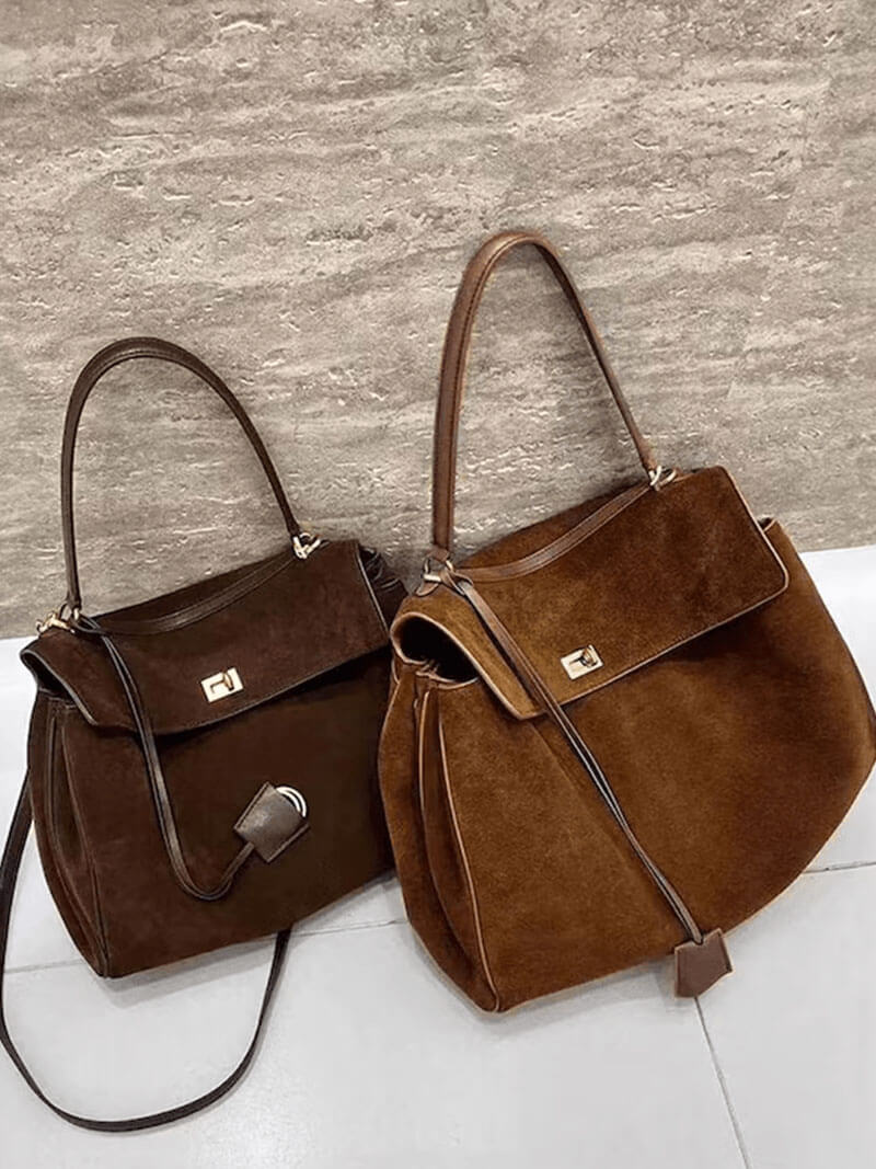 Bolsa de camurça de Roveo