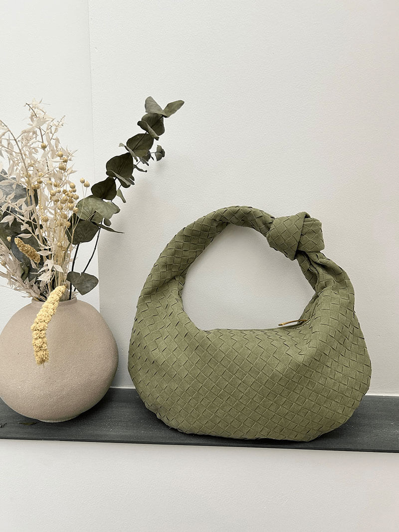Bolsa de ante tejido de Aurelia