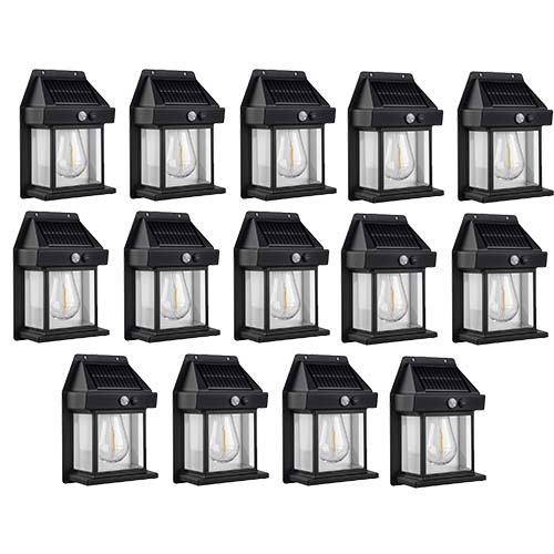 SolarLED Wall Lights with Auto on/off