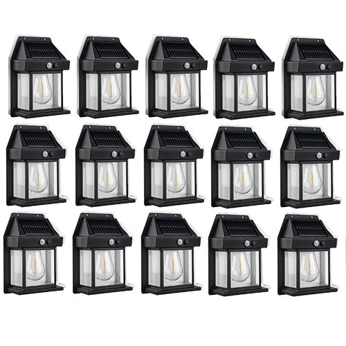 SolarLED Wall Lights with Auto on/off