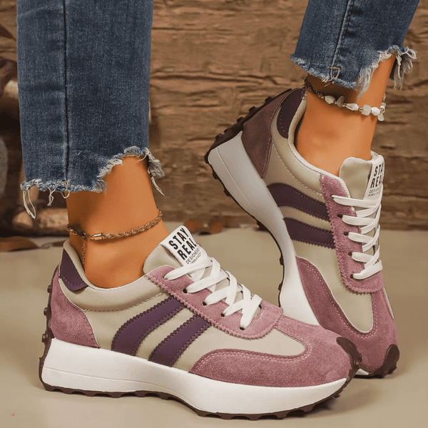 Baskets Orthopédiques pour Femme OrthoBelle – Confort, Style & Soulagement Réel pour Vos Pieds + Semelle offerte