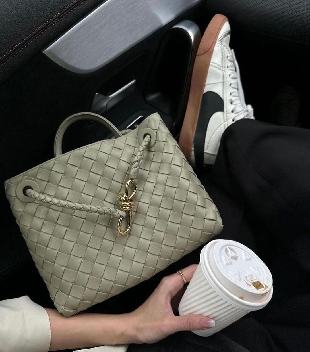Bolsa tejida de Luciana