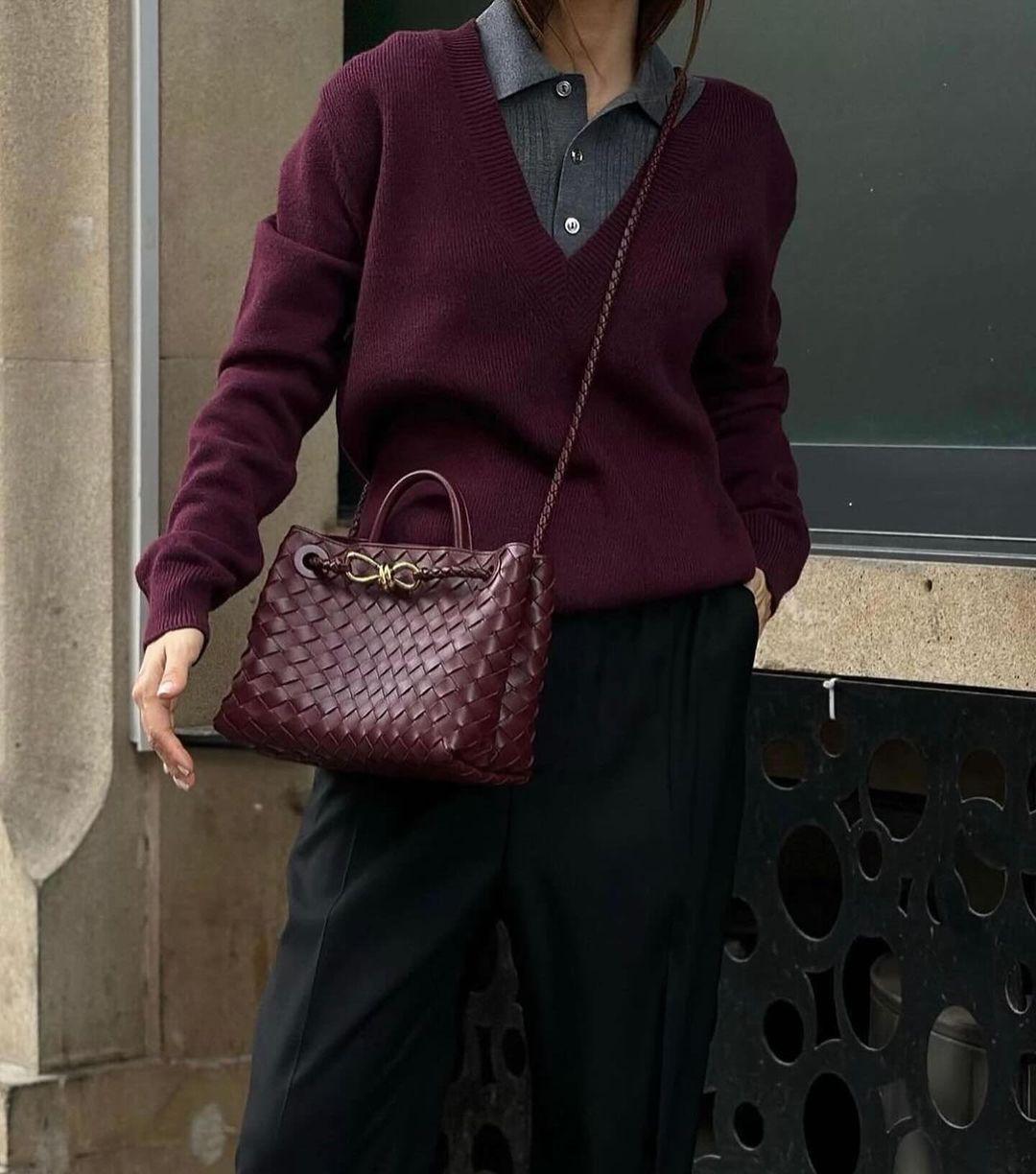 Bolsa tejida de Luciana