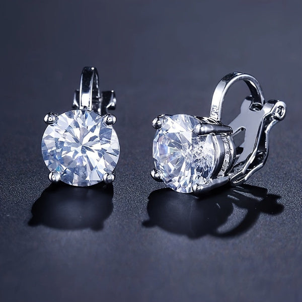 Timeless Cubic Zirconia Earrings — image 1