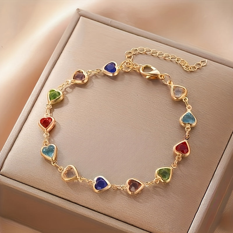 Unique Heart-Shaped Bracelet — image 1