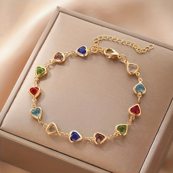 Unique Heart-Shaped Bracelet — image 1