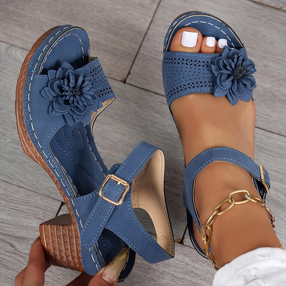 Chic Pearl Bow Espadrille Slides