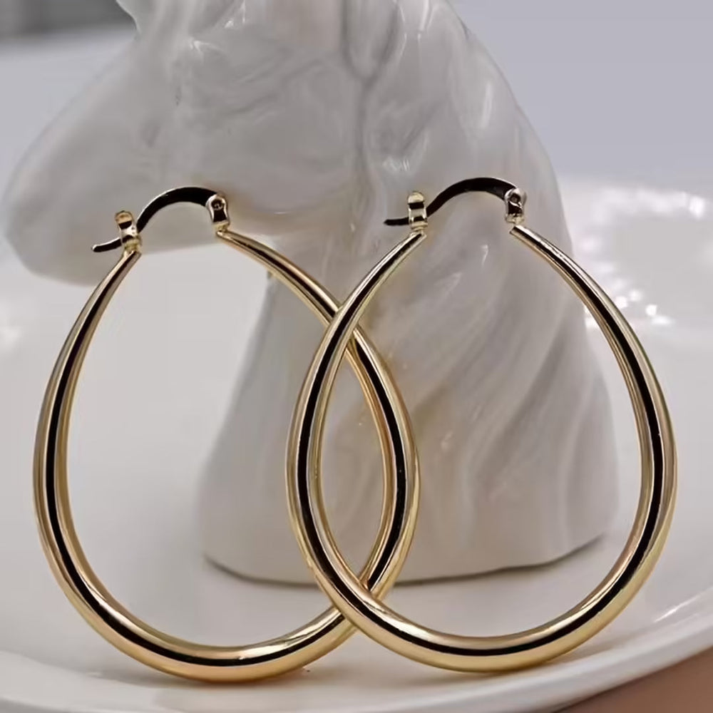 Exclusive Vintage Gold Earrings — image 2