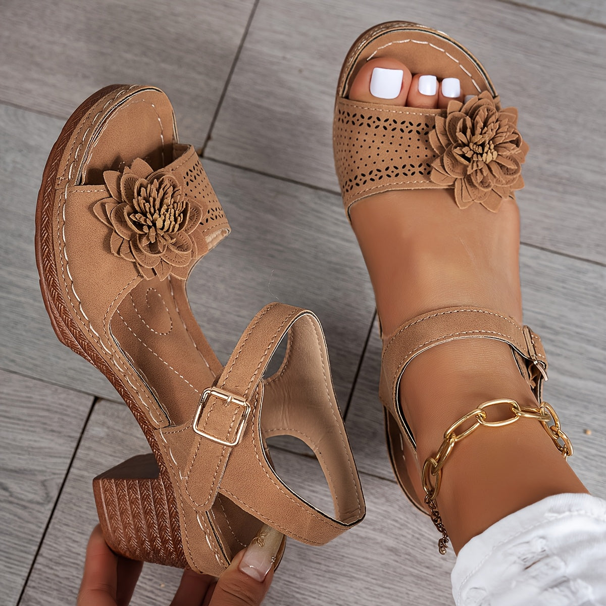 Chic Pearl Bow Espadrille Slides